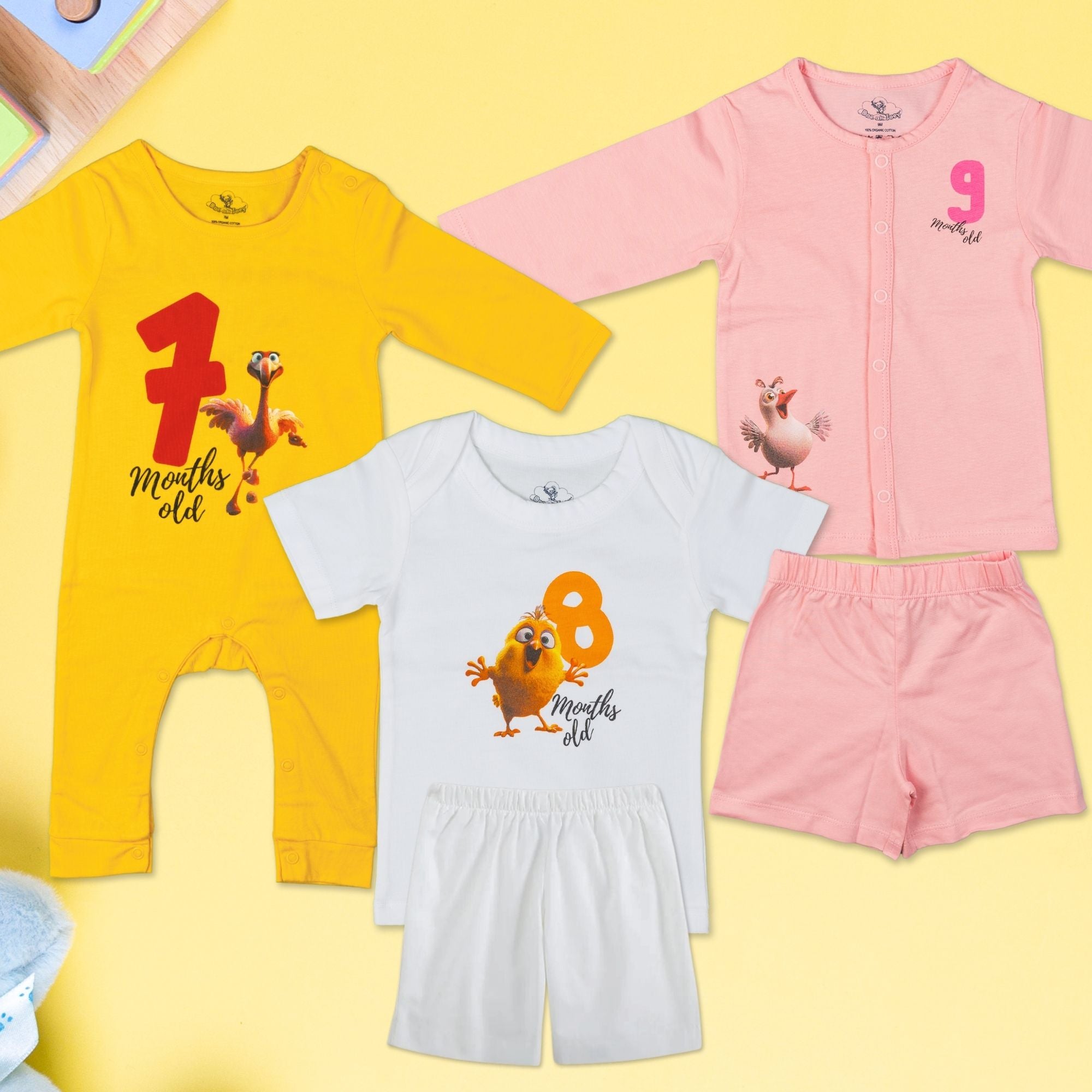 Boys Monthly Birthdate Celebration New Pack to Months